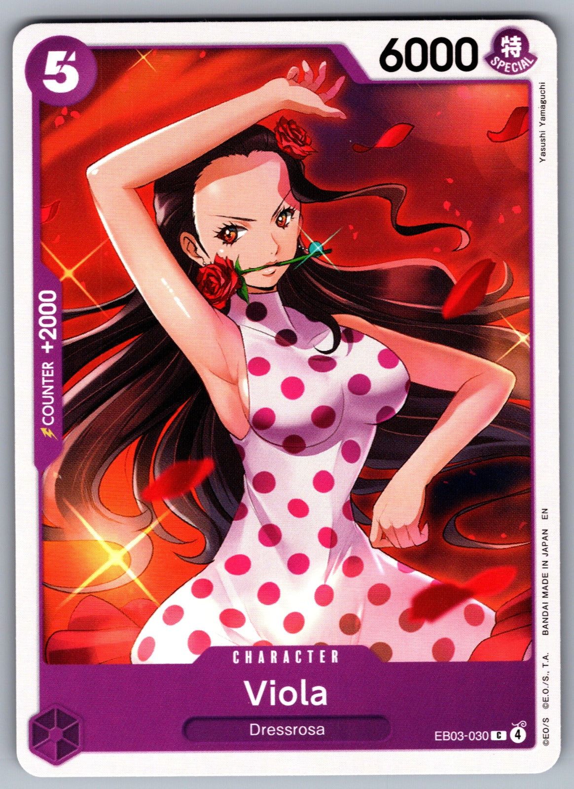 Viola C Extra Booster: One Piece Heroines Edition EB03-030 NM 2026