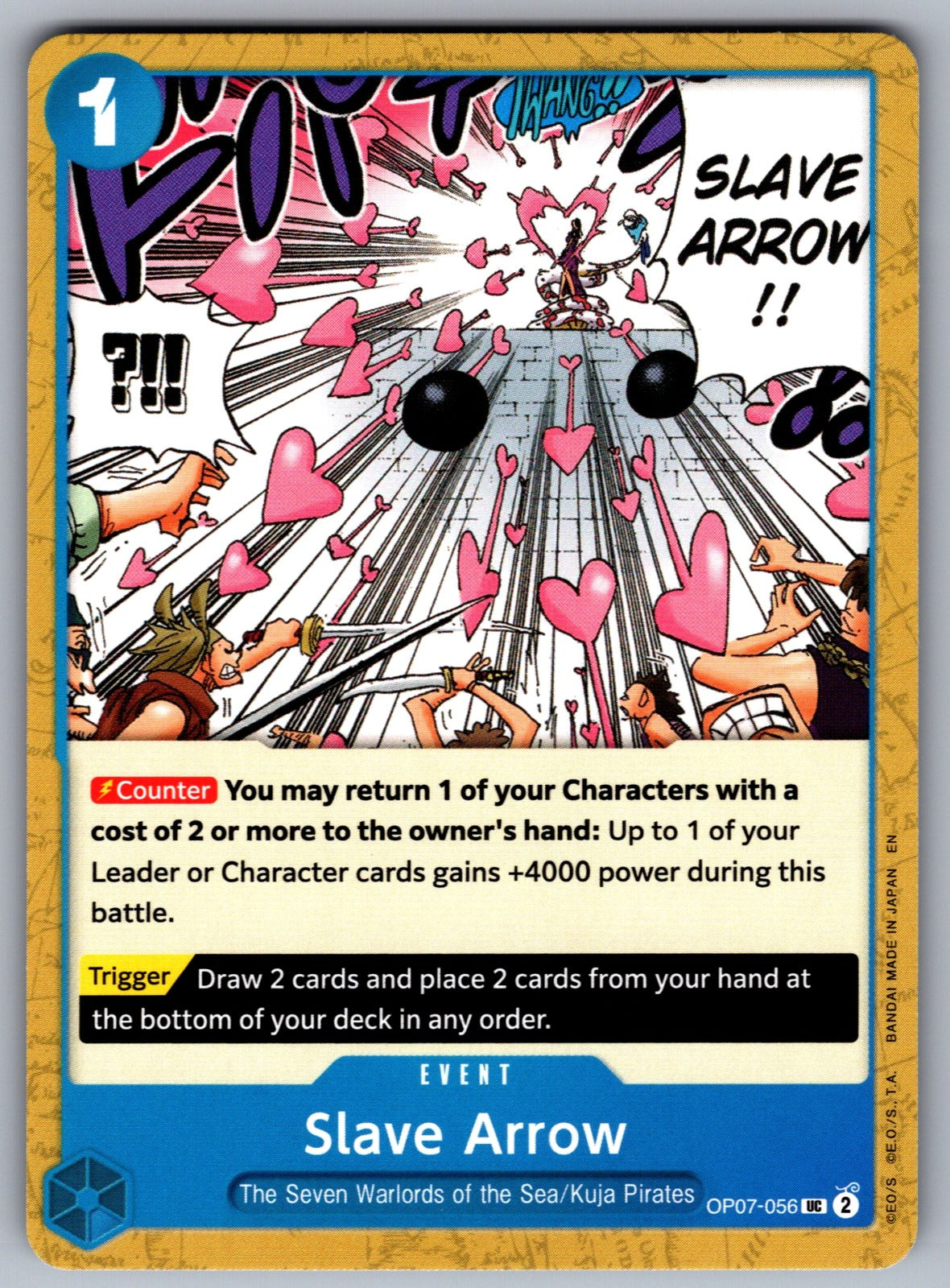 Slave Arrow UC 500 Years in the Future OP07-056 NM 2024