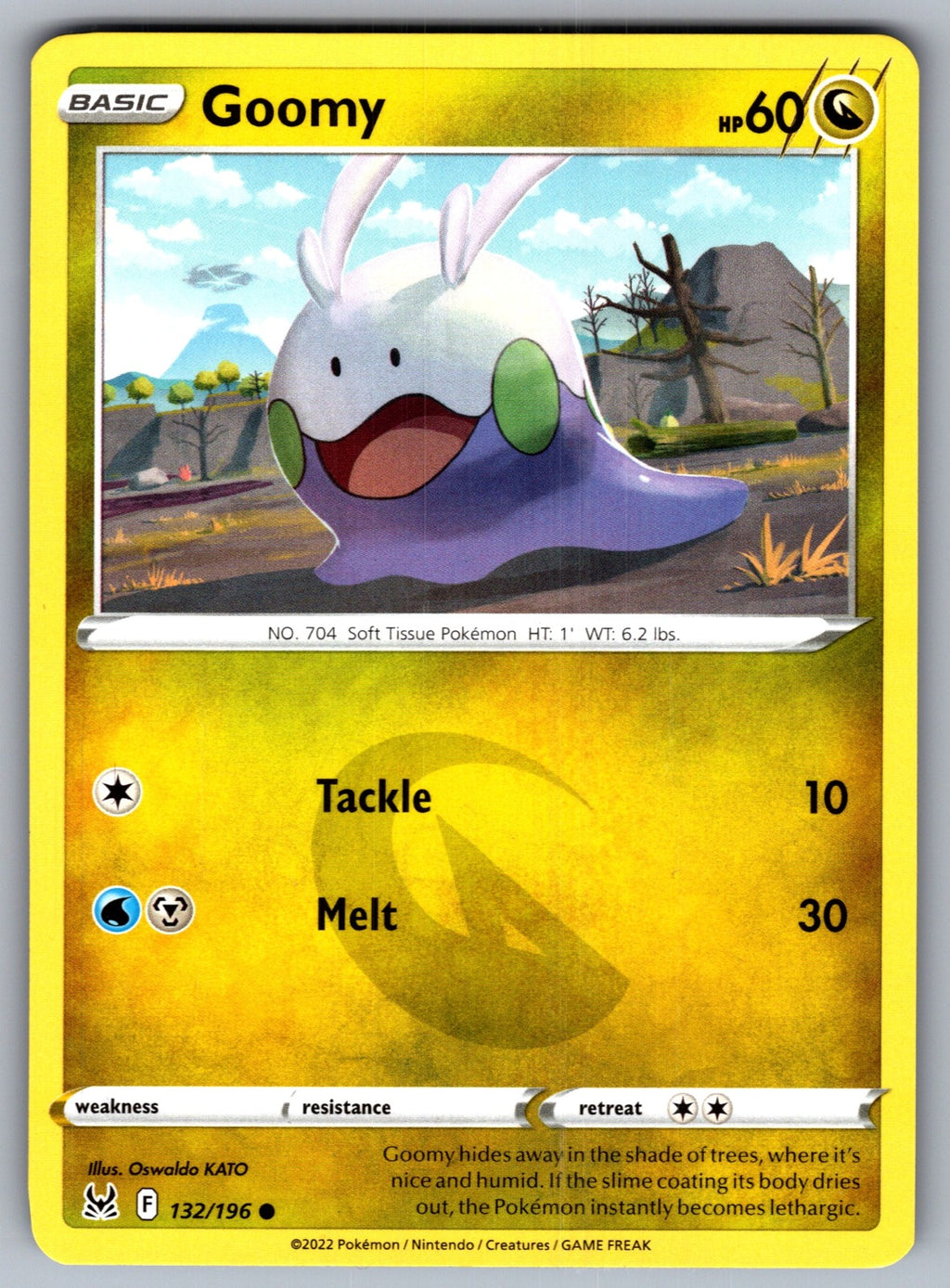 Goomy Common SWSH11: Lost Origin 132/196 NM 2022