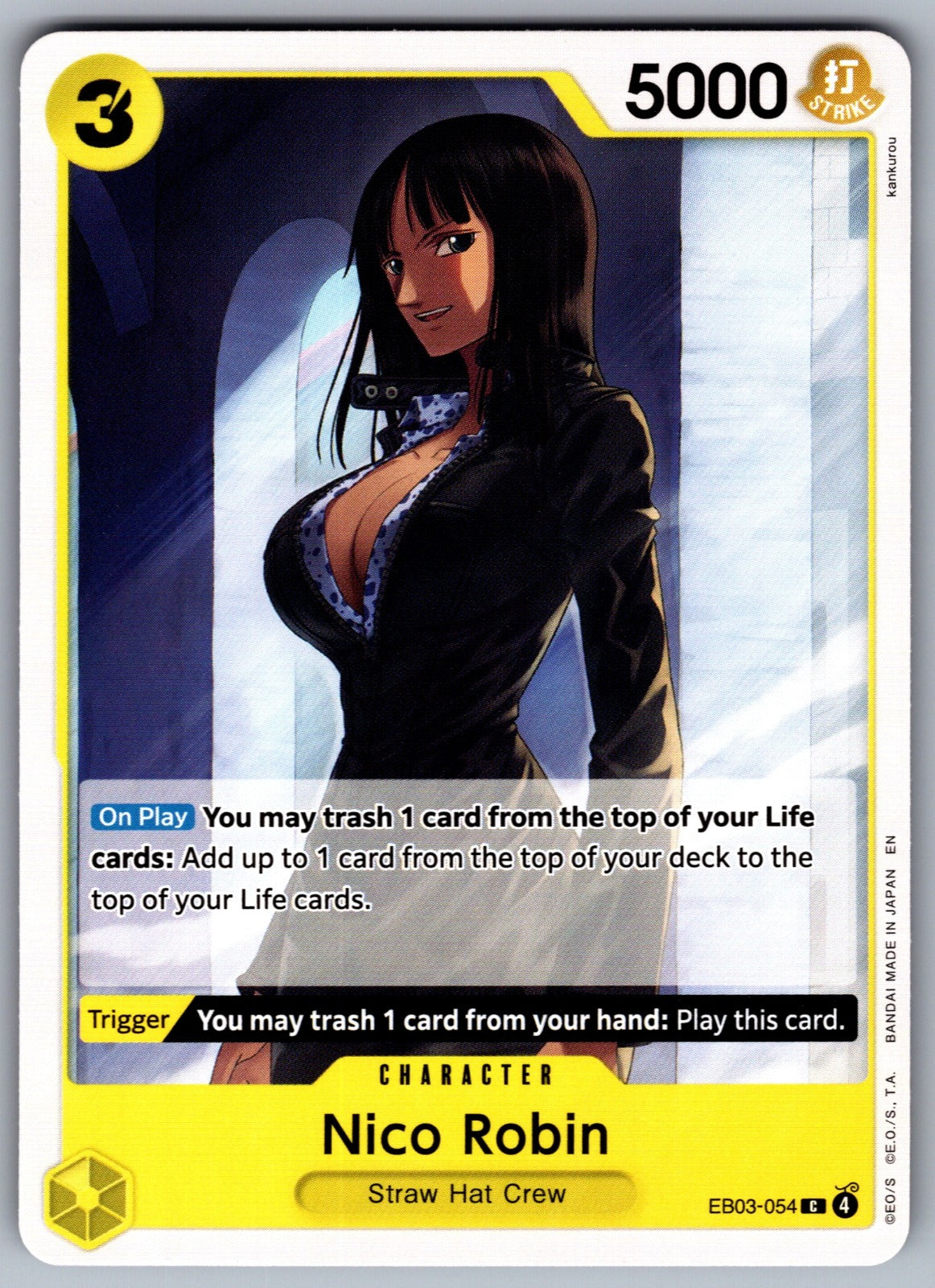 Nico Robin (054) C Extra Booster: One Piece Heroines Edition EB03-054 NM 2026