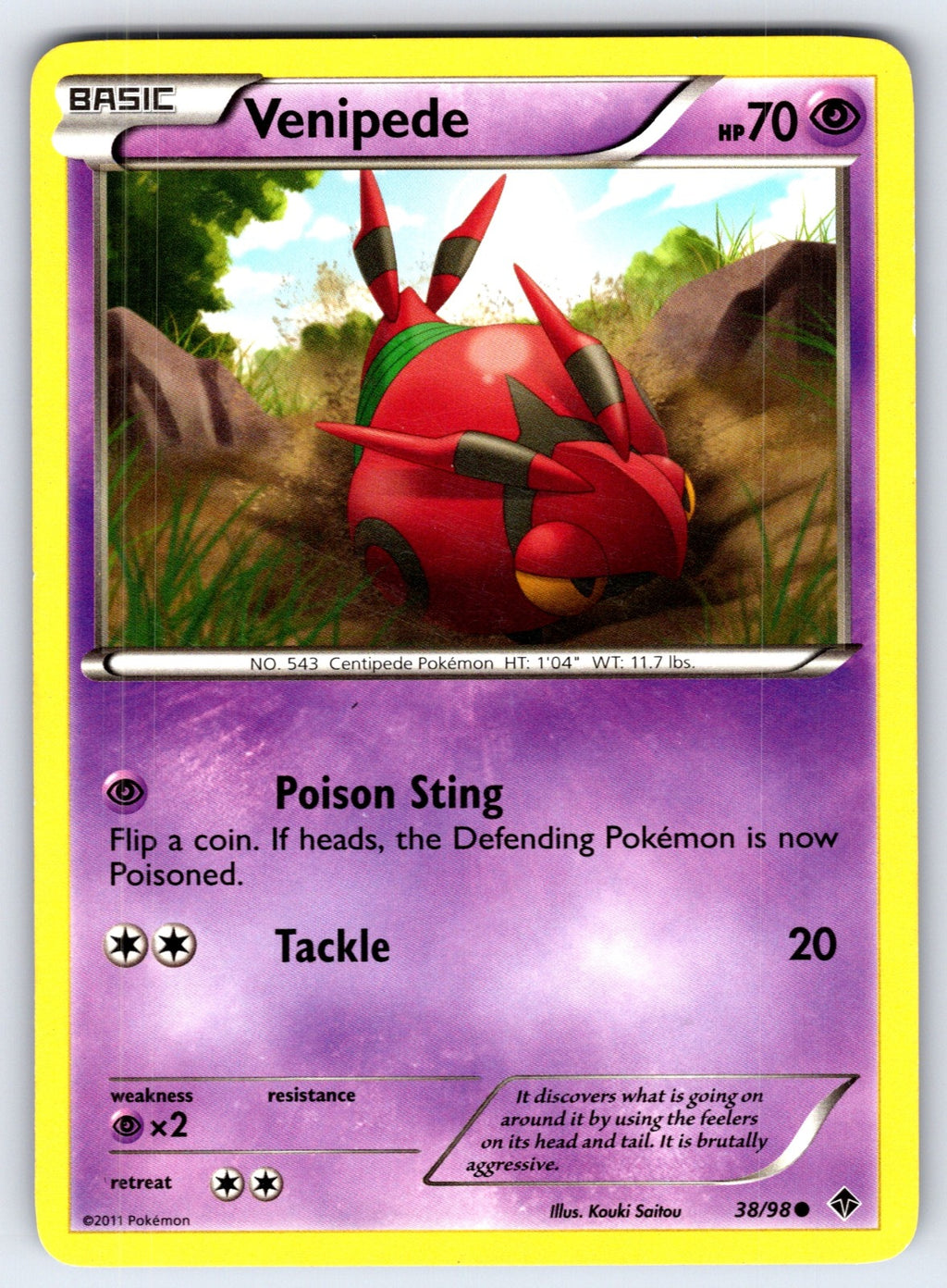 Venipede Common Emerging Powers 38/98 LP 2011
