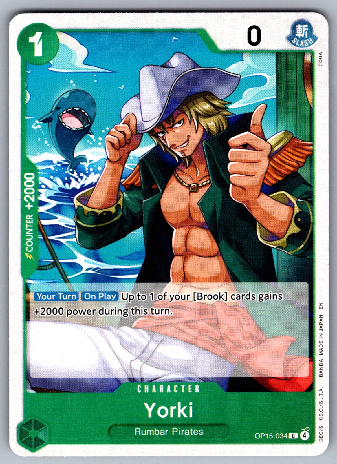 Yorki C Adventure on Kami's Island OP15-034 NM 2026