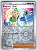 Emcee's Hype Reverse Holo Common SV10: Destined Rivals 163/182 NM 2025