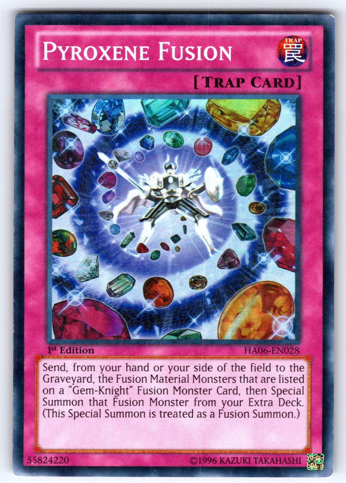 Pyroxene Fusion Unlimited Super Rare Hidden Arsenal 6: Omega Xyz HA06-EN028 NM 2