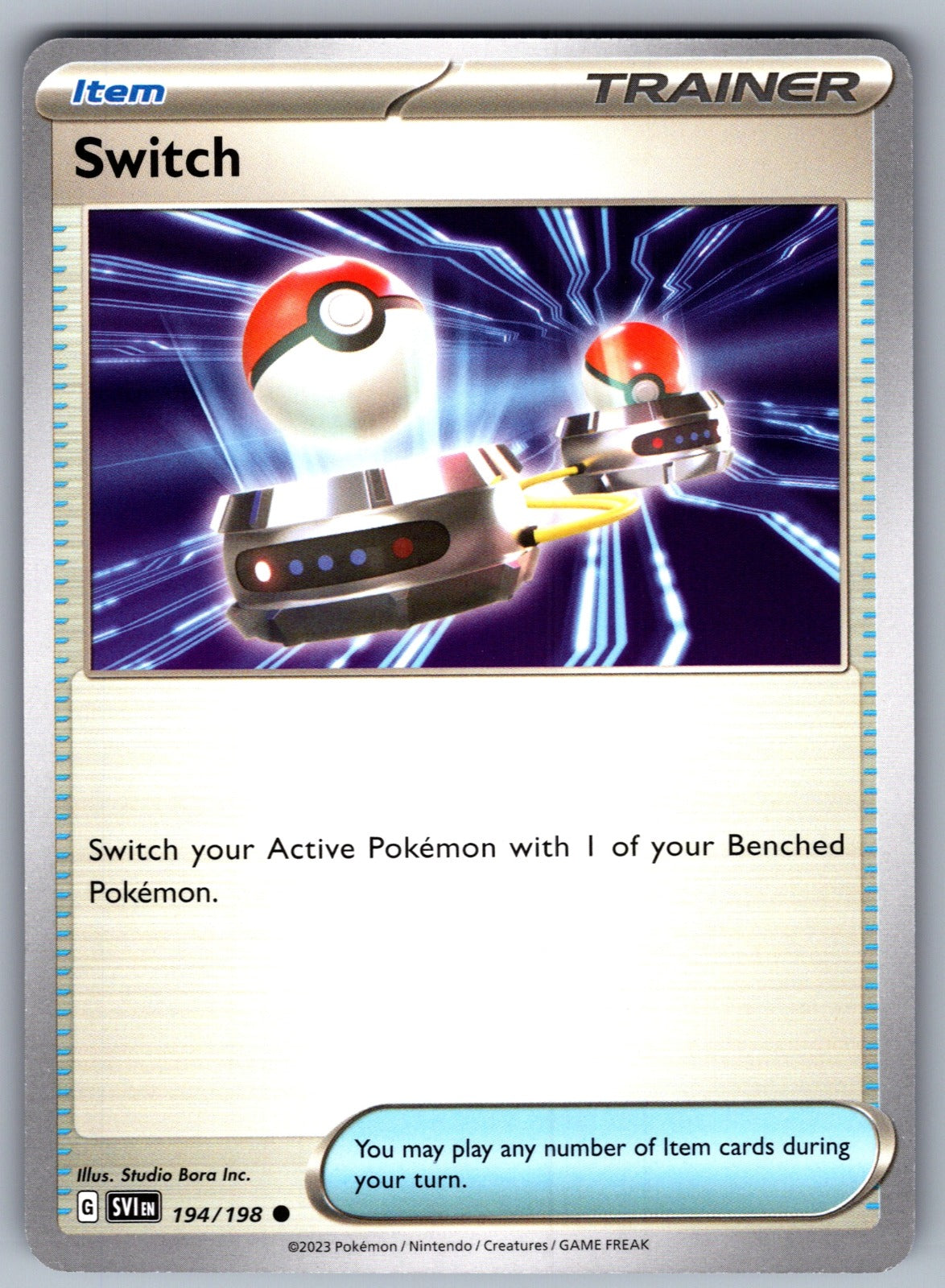 Switch Common SV01: Scarlet & Violet Base Set 194/198 NM 2023