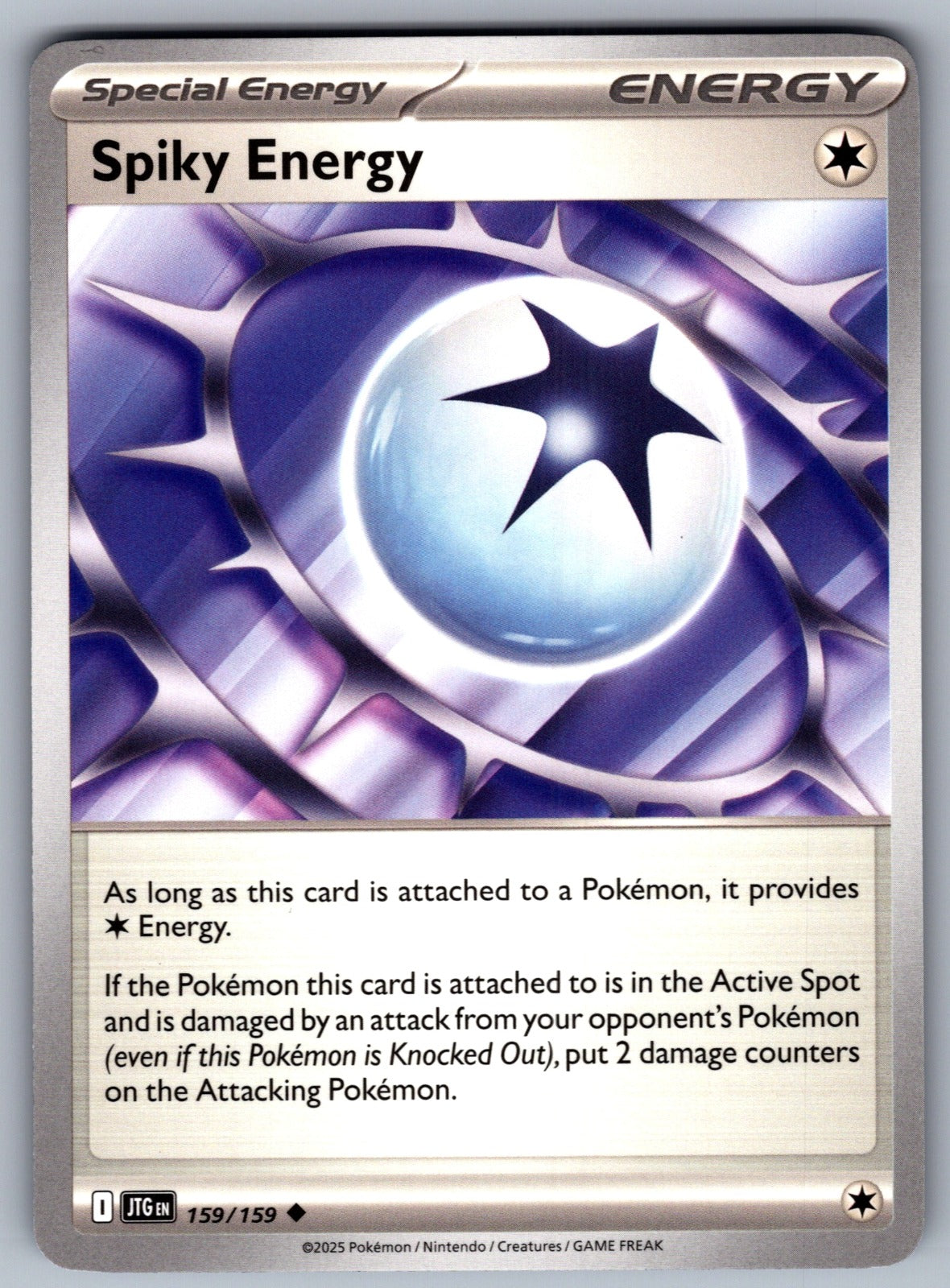 Spiky Energy Uncommon SV09: Journey Together 159/159 NM 2025