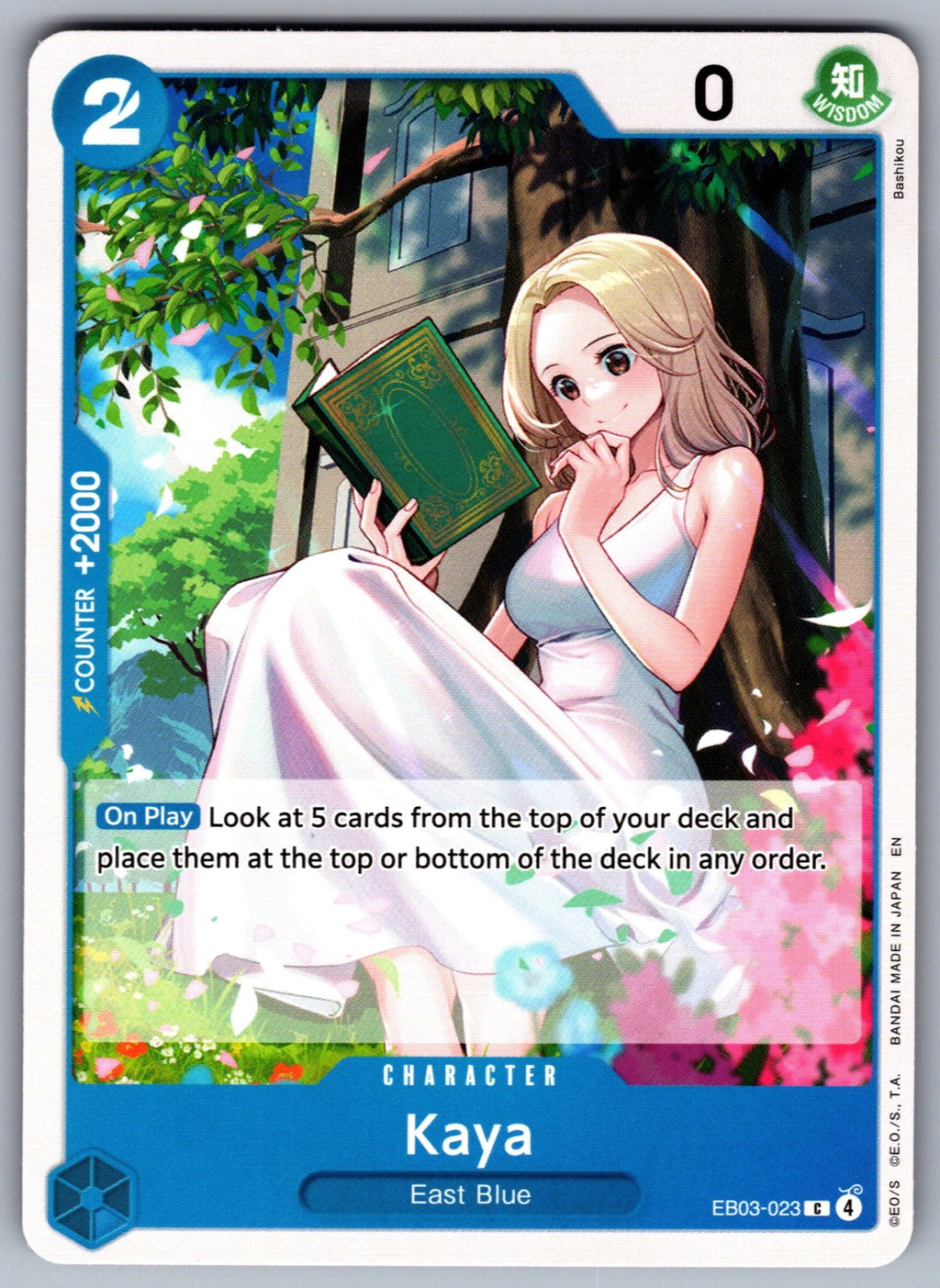 Kaya C Extra Booster: One Piece Heroines Edition EB03-023 NM 2026