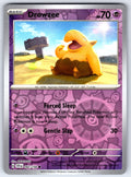 Drowzee Reverse Holo Common SV01: Scarlet & Violet Base Set 082/198 NM 2023