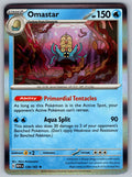 Omastar Holo Rare SV: Scarlet & Violet 151 139/165 NM 2023
