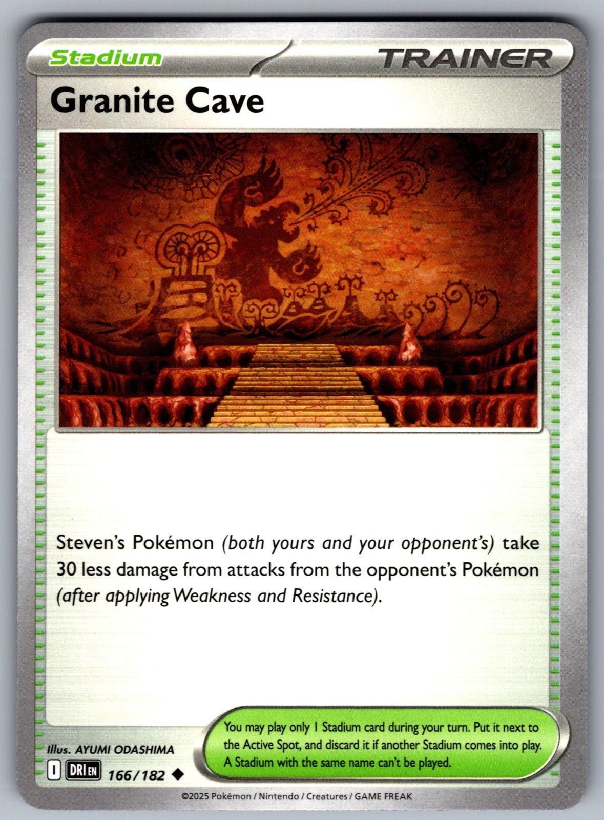 Granite Cave Uncommon SV10: Destined Rivals 166/182 NM 2025