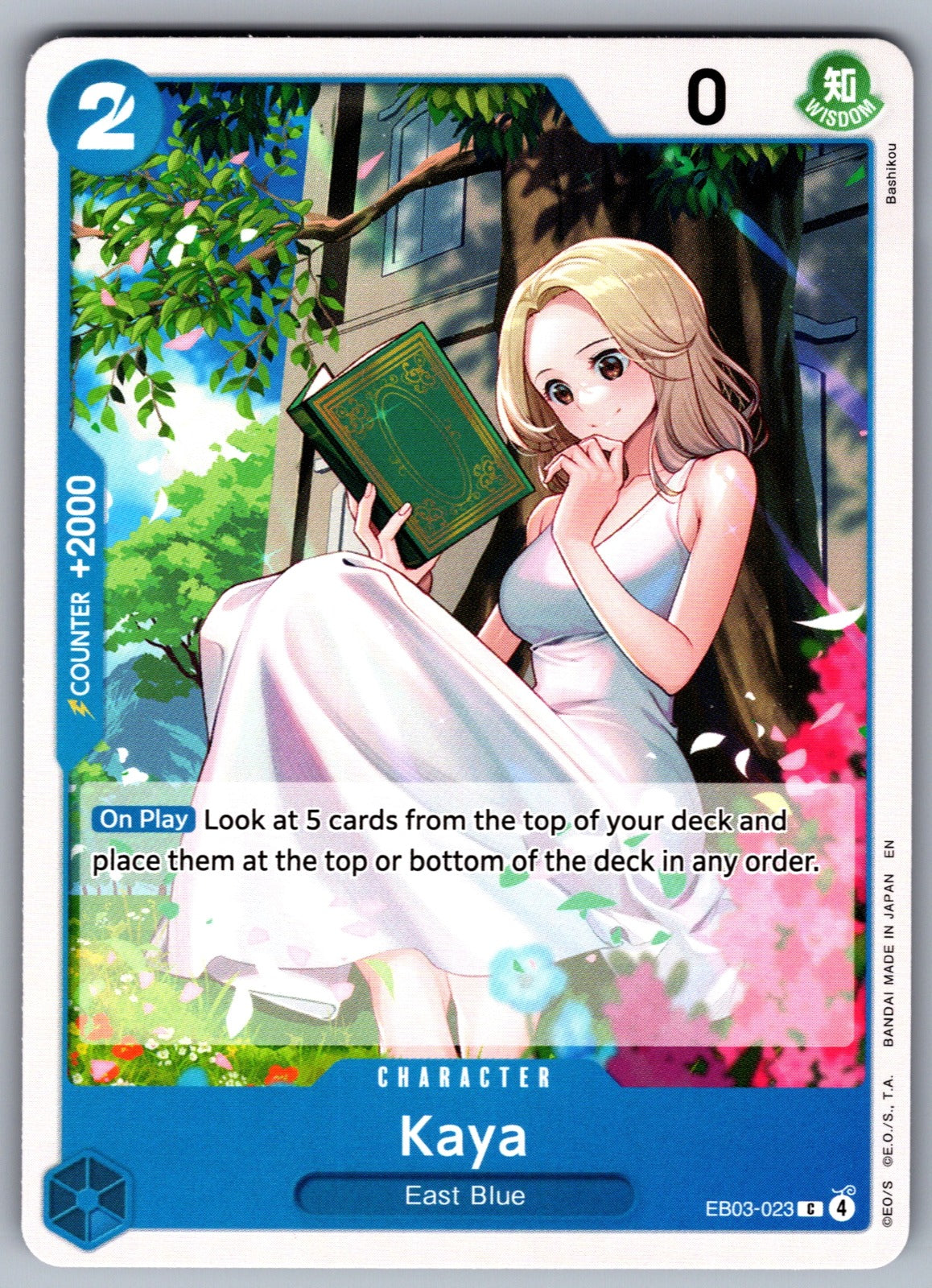 Kaya C Extra Booster: One Piece Heroines Edition EB03-023 NM 2026