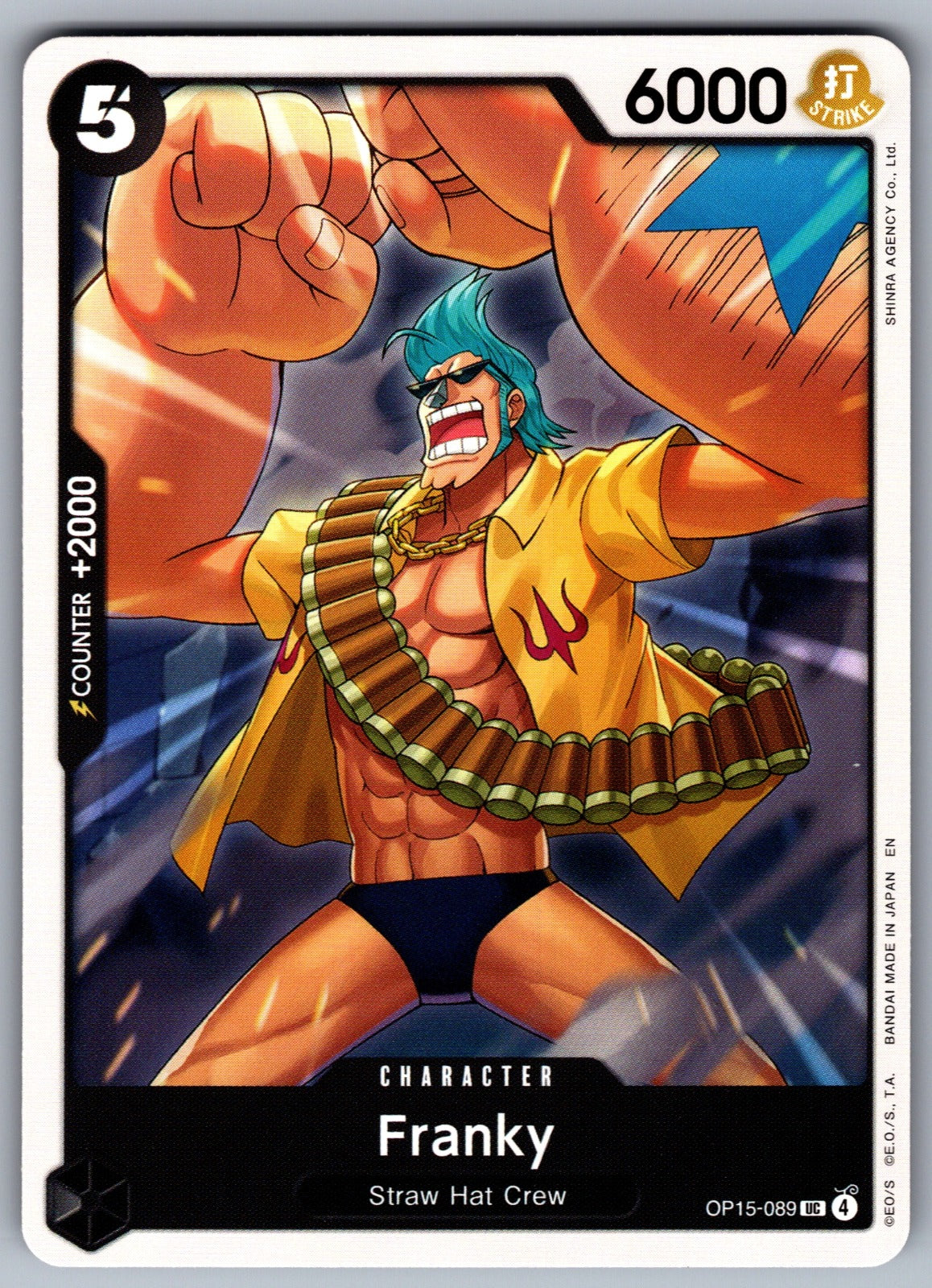 Franky UC Adventure on Kami's Island OP15-089 NM 2026