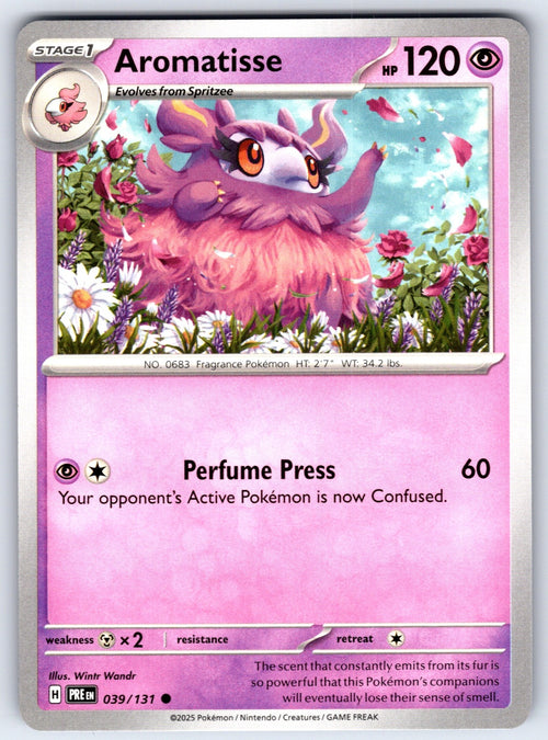 Aromatisse Common SV: Prismatic Evolutions 039/131 NM 2025