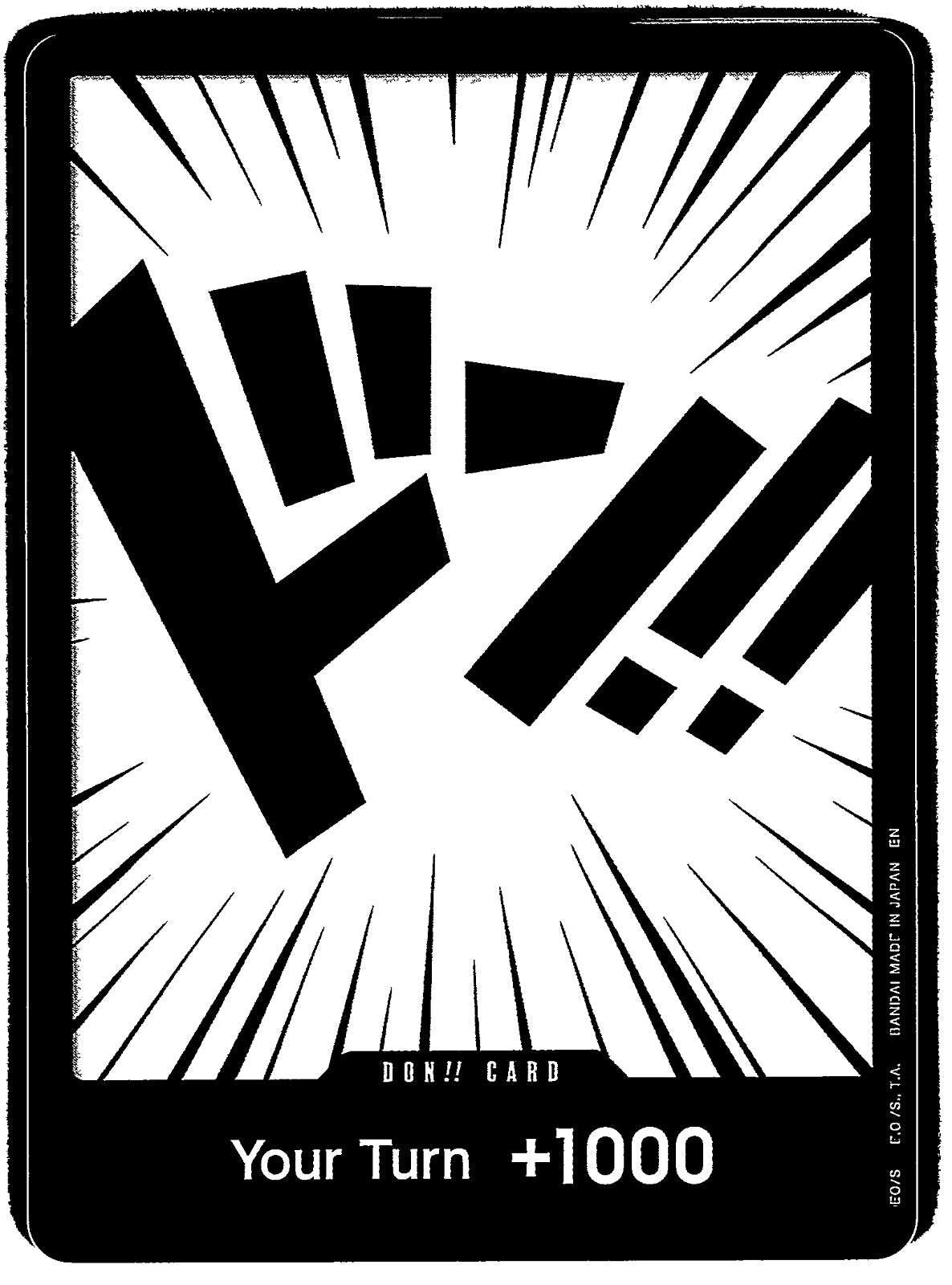 DON!! Card DON!! One Piece Demo Deck Cards NM 2024