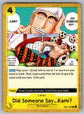 Did Someone Say...Kami? C Extra Booster: Memorial Collection EB01-060 NM 2024