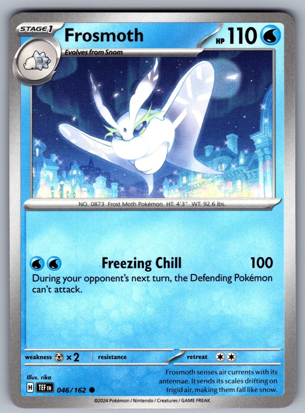 Frosmoth Common SV05: Temporal Forces 046/162 NM 2024
