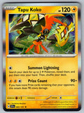Tapu Koko Promo Deck Exclusives 065/191 NM 2016