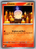 Litwick Common SV: White Flare 016/086 NM 2025