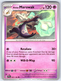 Alolan Marowak Uncommon SV09: Journey Together 057/159 NM 2025