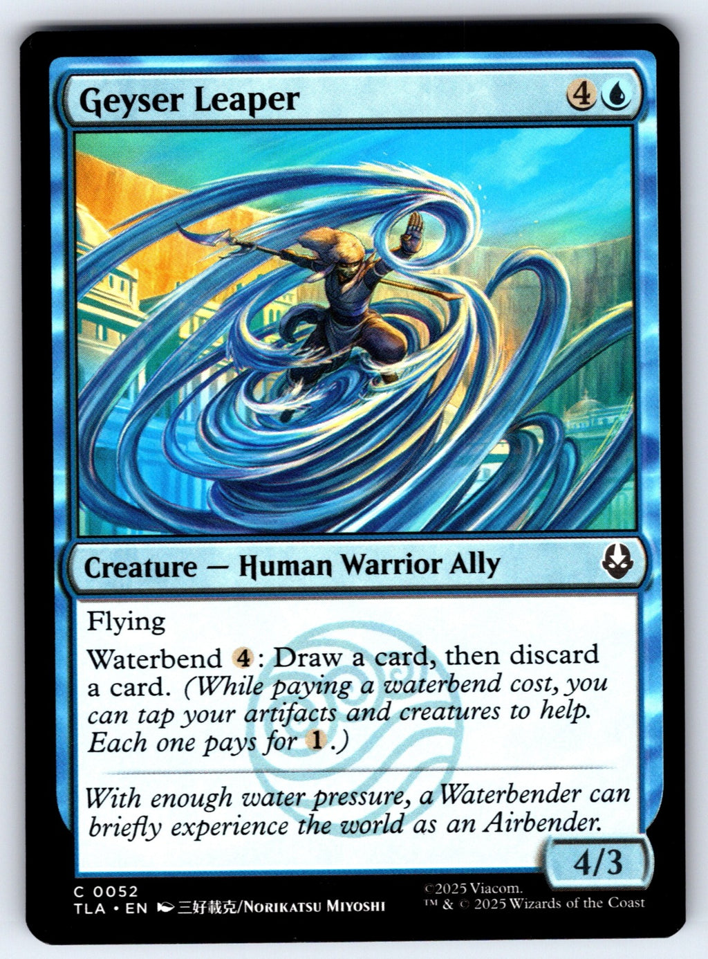 Geyser Leaper C Avatar: The Last Airbender 52 NM 2025