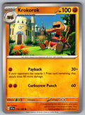 Krokorok Common SV01: Scarlet & Violet Base Set 116/198 NM 2023