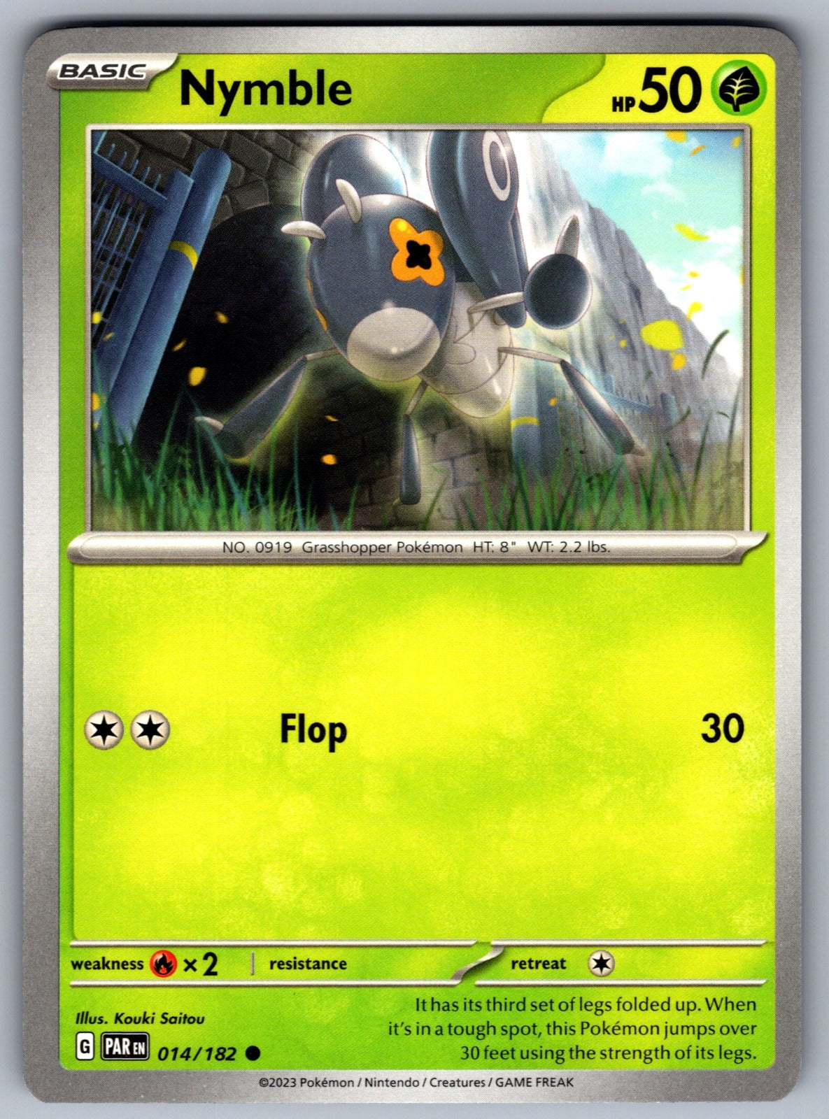 Nymble Common SV04: Paradox Rift 014/182 NM 2023