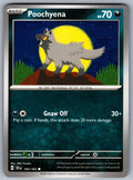 Poochyena Common SV05: Temporal Forces 105/162 NM 2024