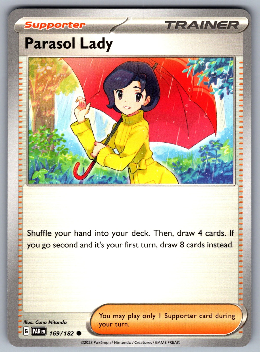 Parasol Lady Common SV04: Paradox Rift 169/182 NM 2023