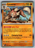 Lycanroc Holo Rare SV09: Journey Together 085/159 NM 2025