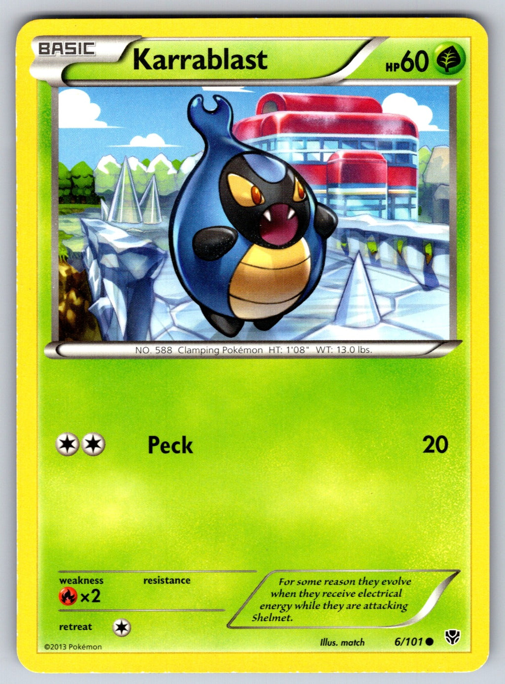 Karrablast Common Plasma Blast 6/101 LP 2013