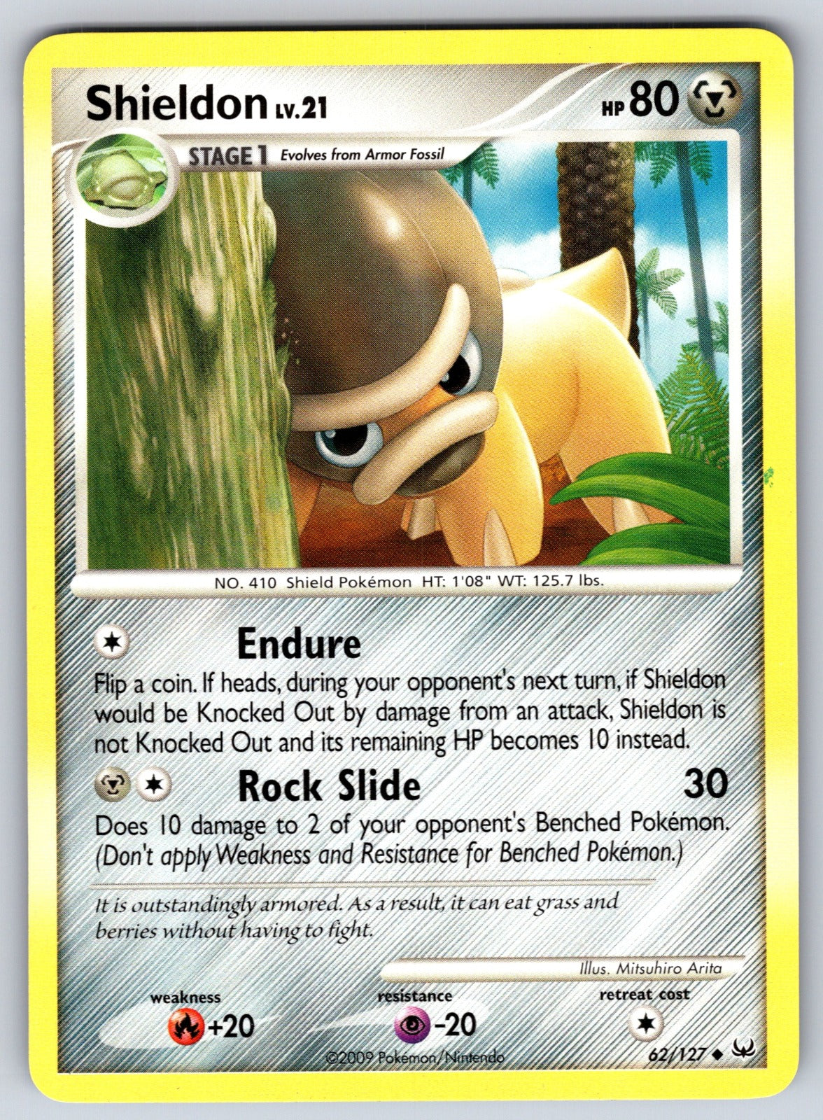 Shieldon Uncommon Platinum 62/127 LP 2009