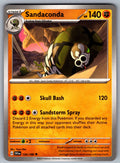Sandaconda Uncommon SV01: Scarlet & Violet Base Set 120/198 NM 2023