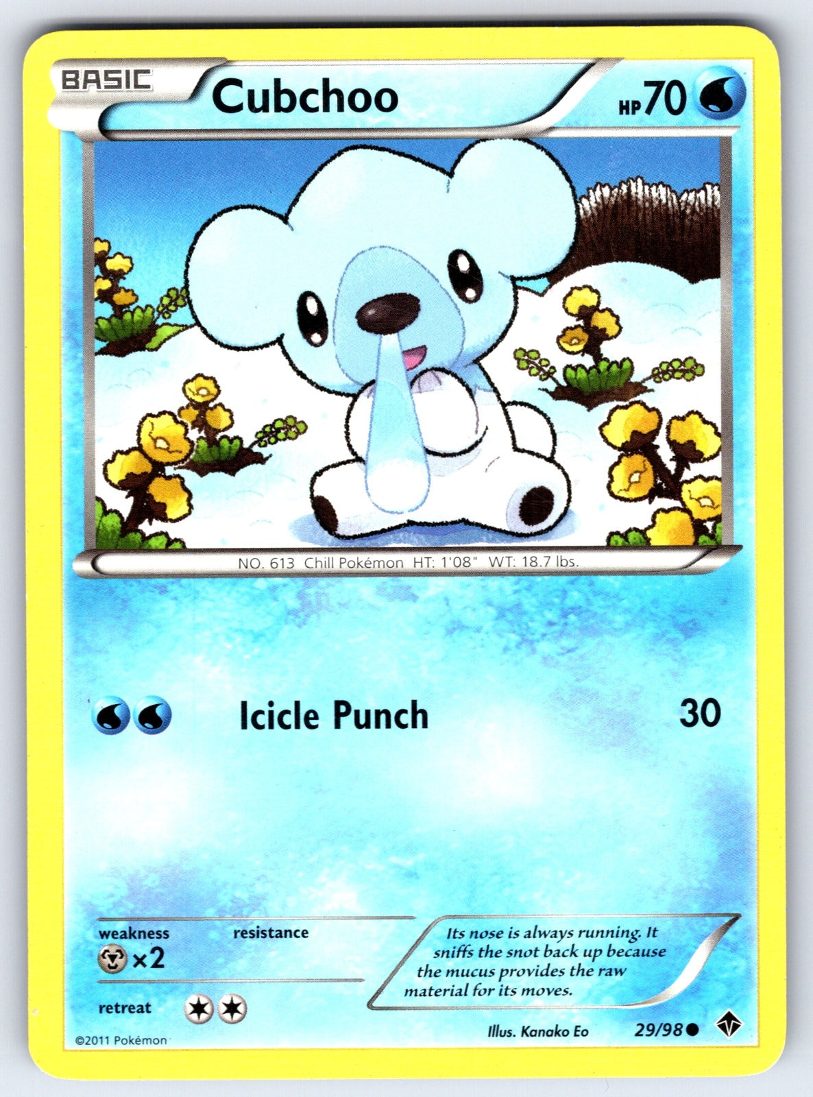 Cubchoo (29) Common Emerging Powers 29/98 LP 2011