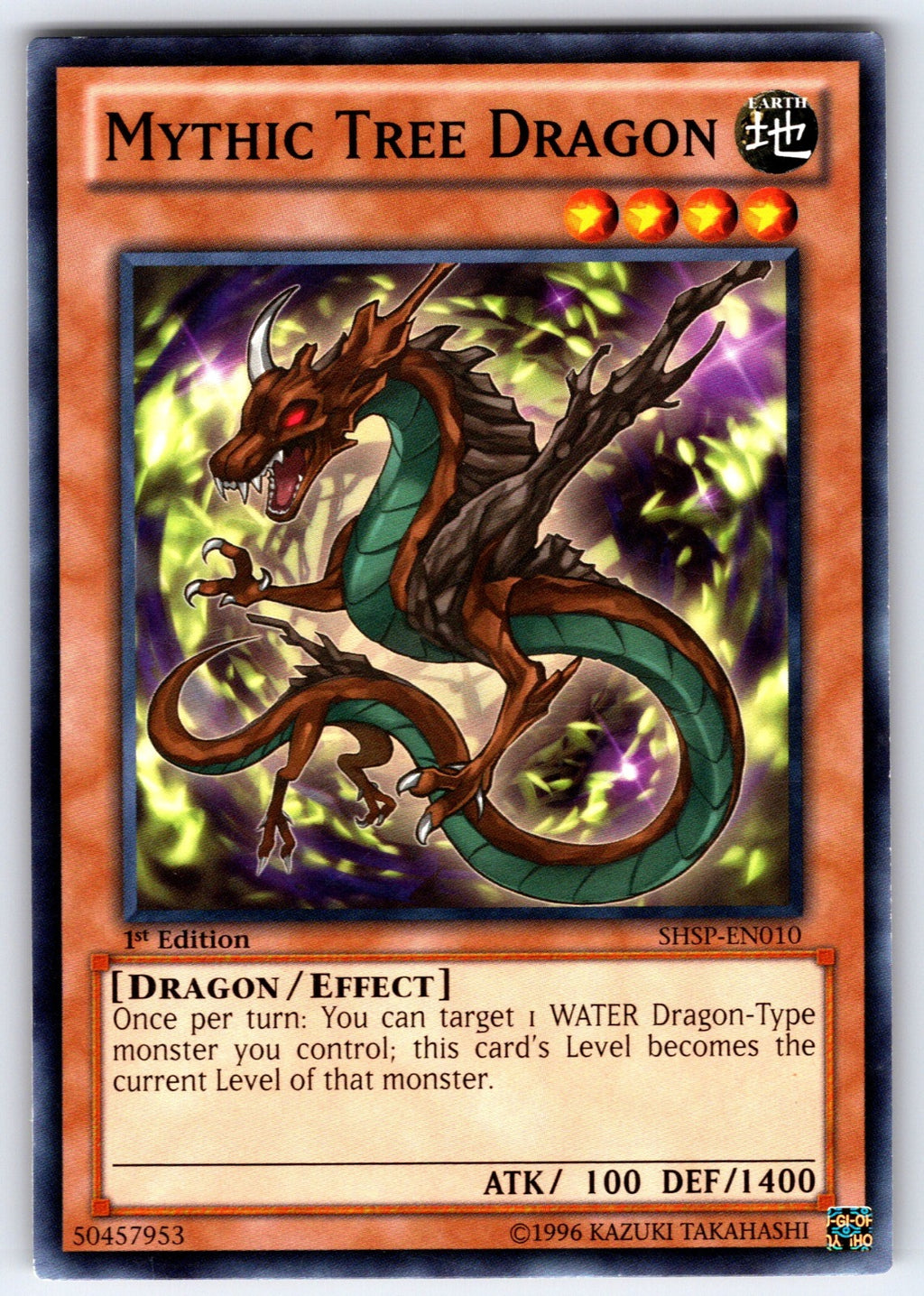 Mythic Tree Dragon 1st Edition Common Shadow Specters SHSP-EN010 LP 2013