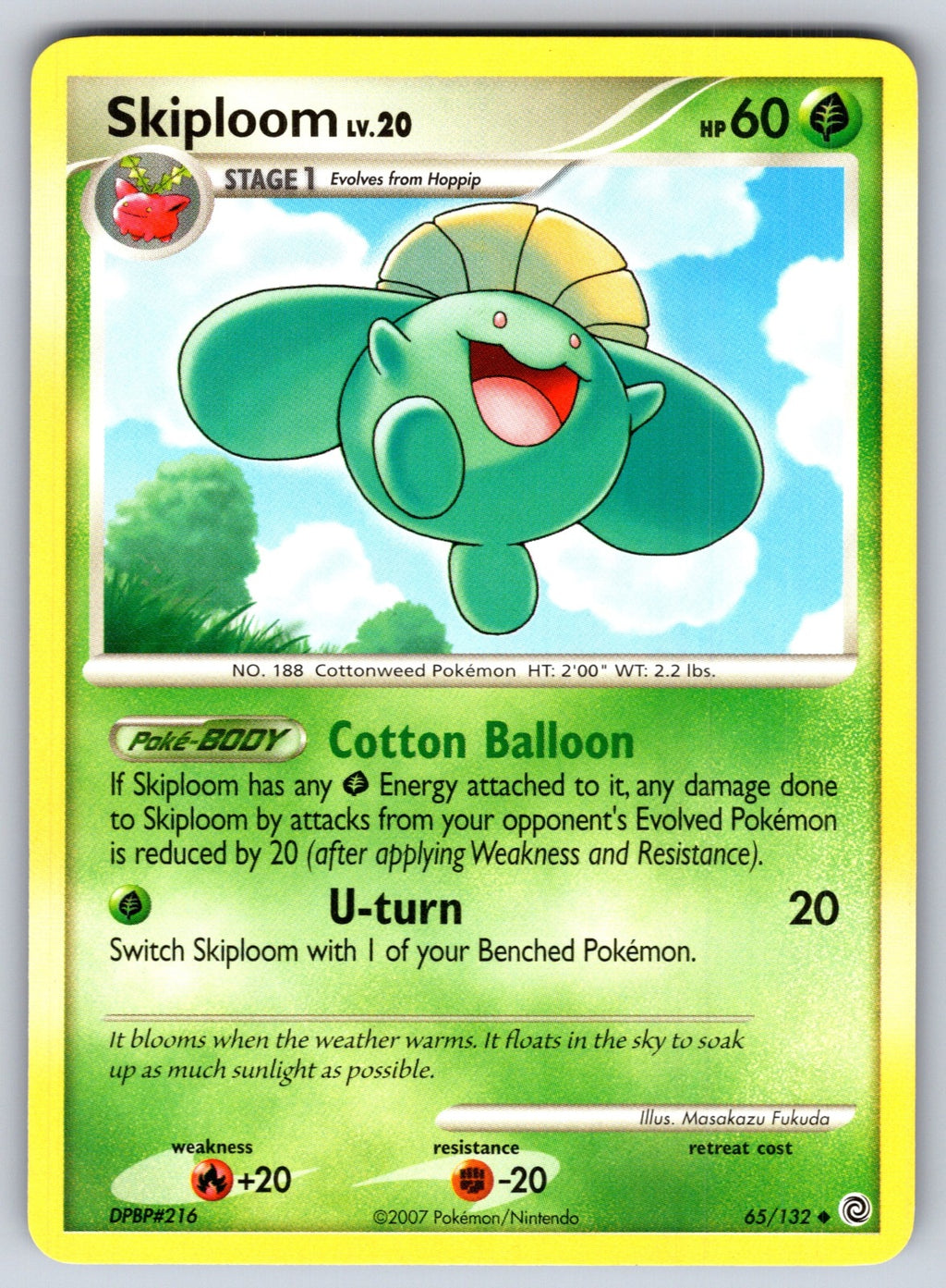 Skiploom Uncommon Secret Wonders 65/132 LP 2007