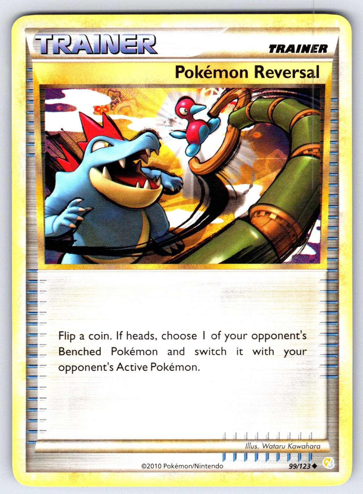 Pokemon Reversal Uncommon HeartGold SoulSilver 99/123 LP 2010