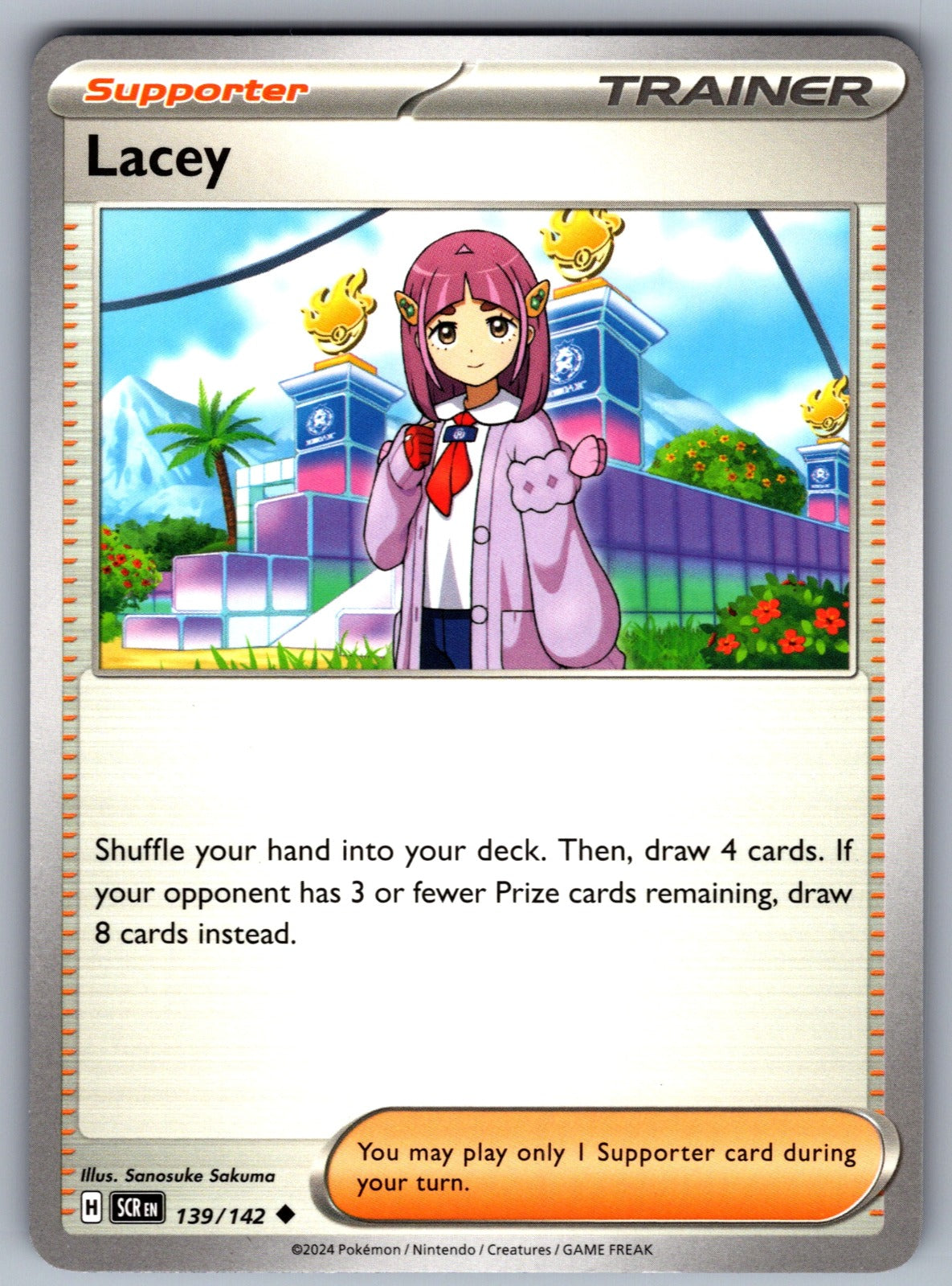 Lacey Uncommon SV07: Stellar Crown 139/142 NM 2024