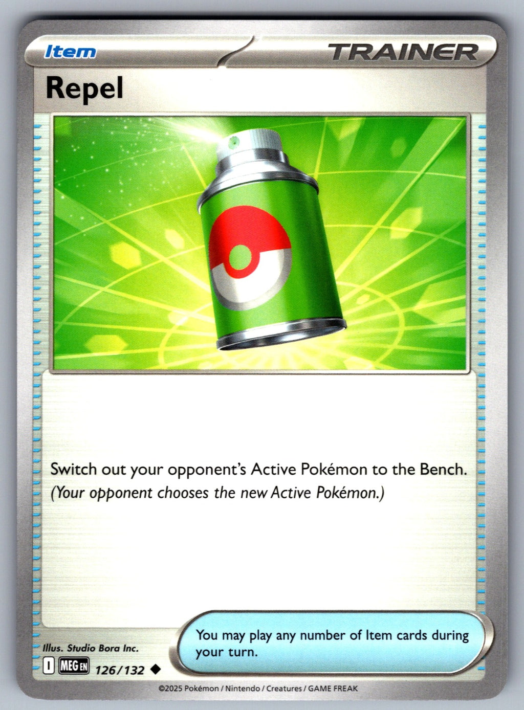 Repel Uncommon ME01: Mega Evolution 126/132 NM 2025