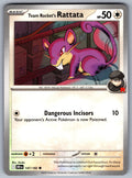 Team Rocket's Rattata Common SV10: Destined Rivals 147/182 NM 2025