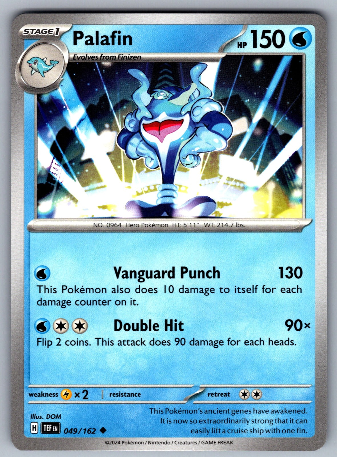 Palafin Uncommon SV05: Temporal Forces 049/162 NM 2024
