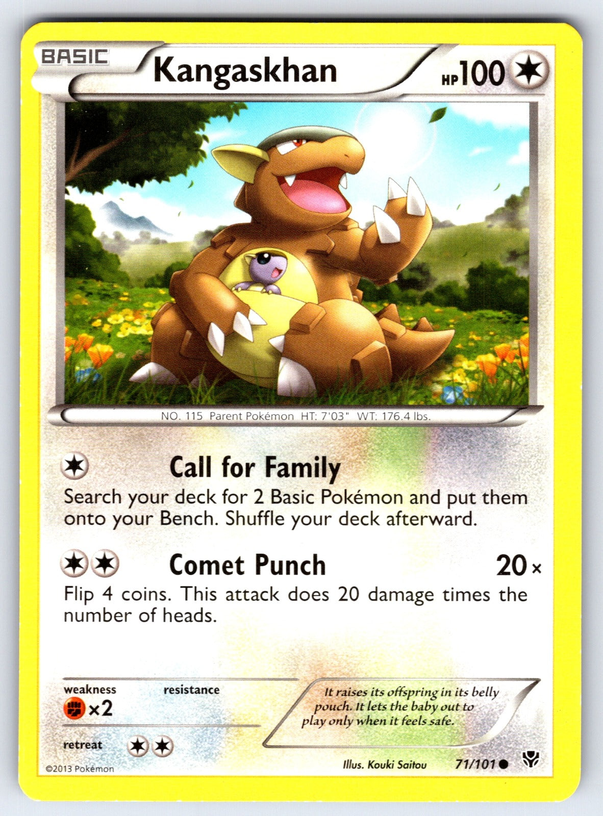 Kangaskhan Holo Classic Collection Trading Card Game Classic 017/034 LP 2023