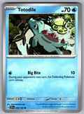Totodile Common SV05: Temporal Forces 039/162 NM 2024