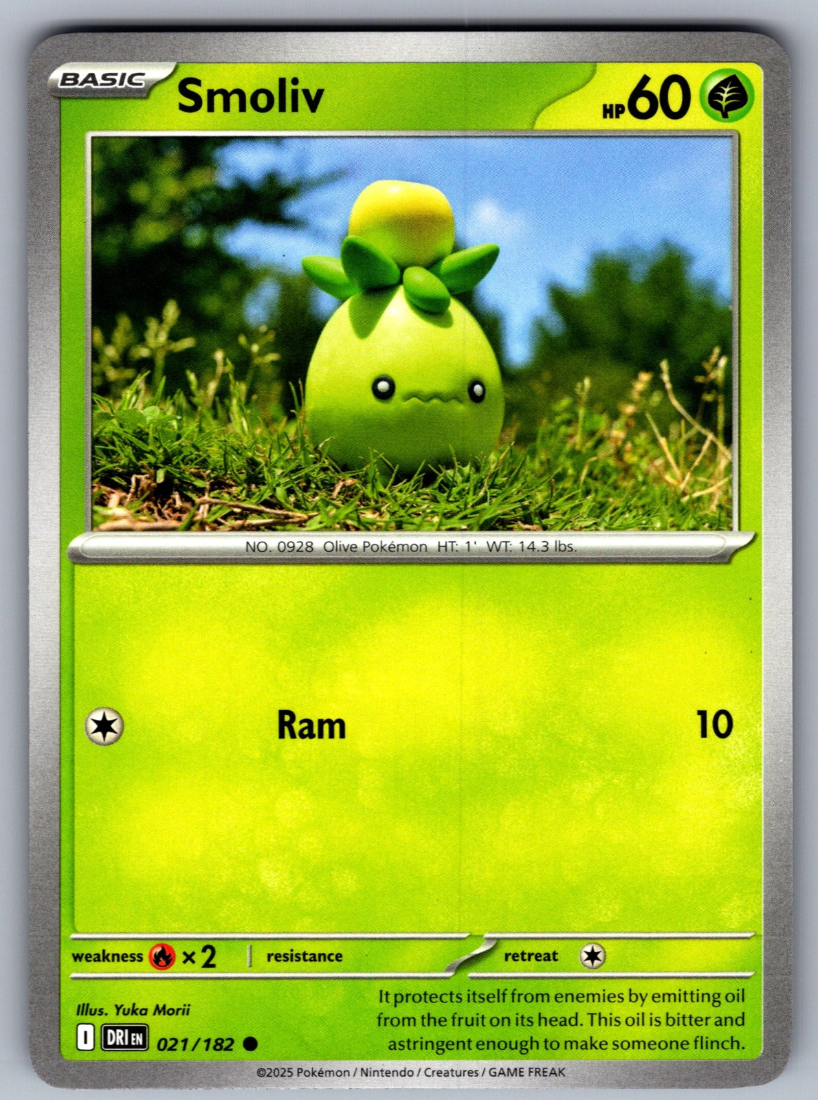 Smoliv Common SV10: Destined Rivals 021/182 NM 2025