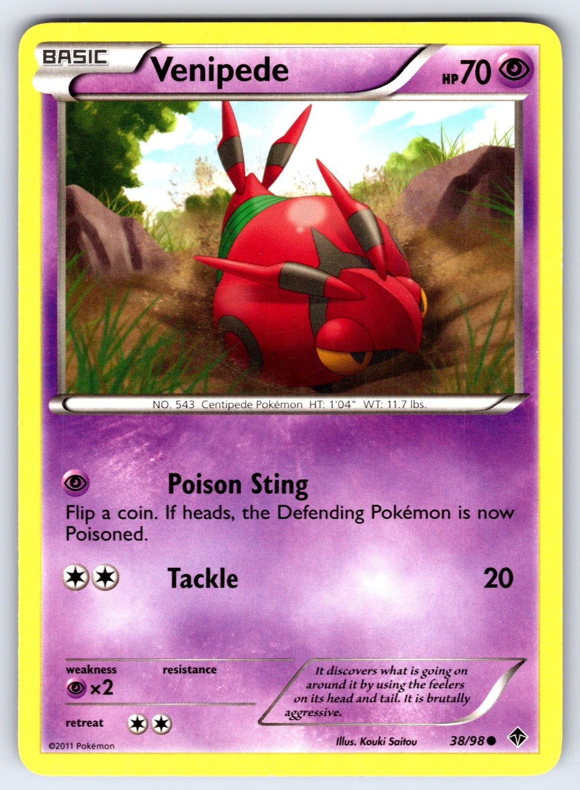 Venipede Common Emerging Powers 38/98 LP 2011