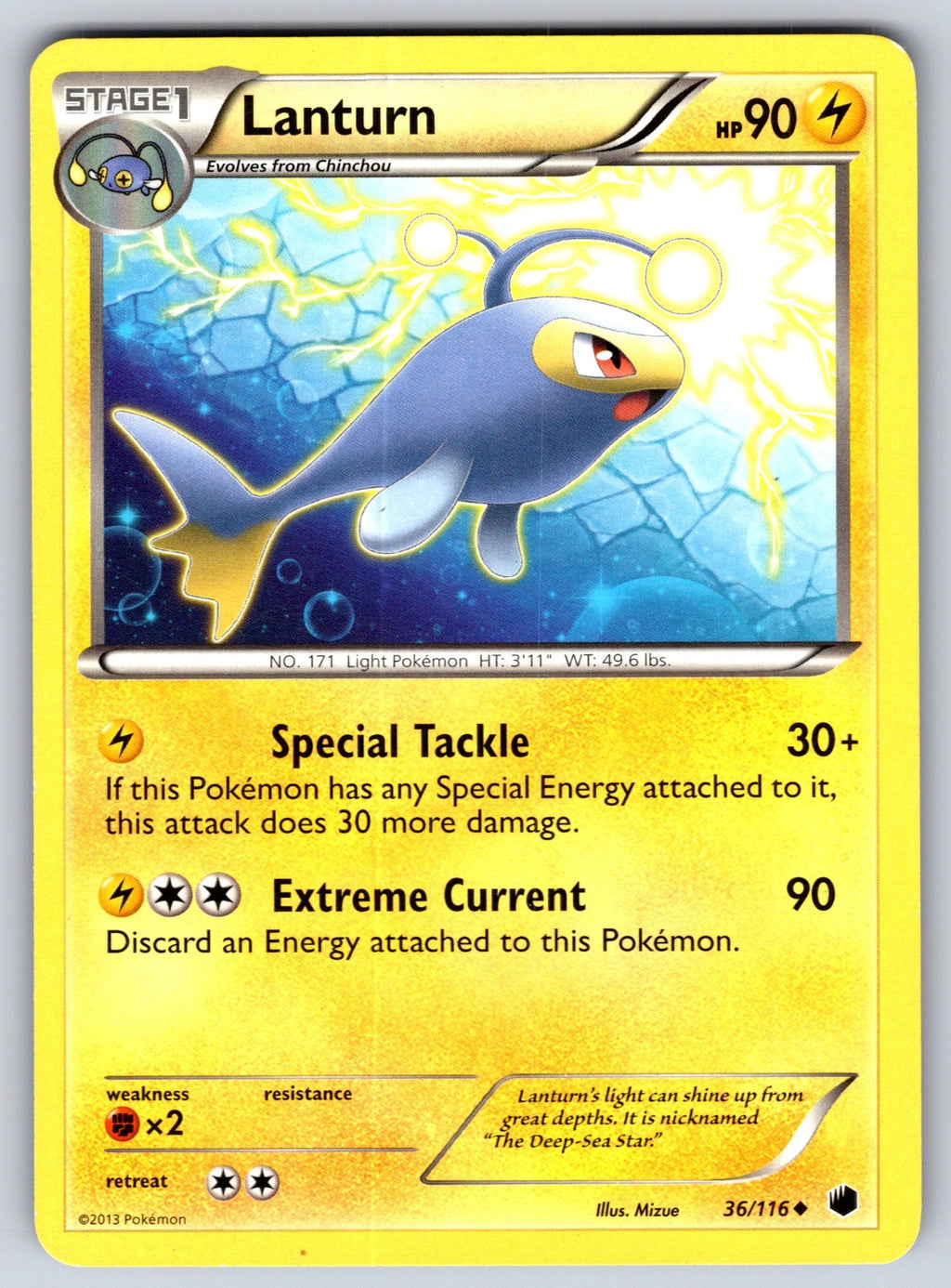 Lanturn Uncommon Plasma Freeze 36/116 LP 2013