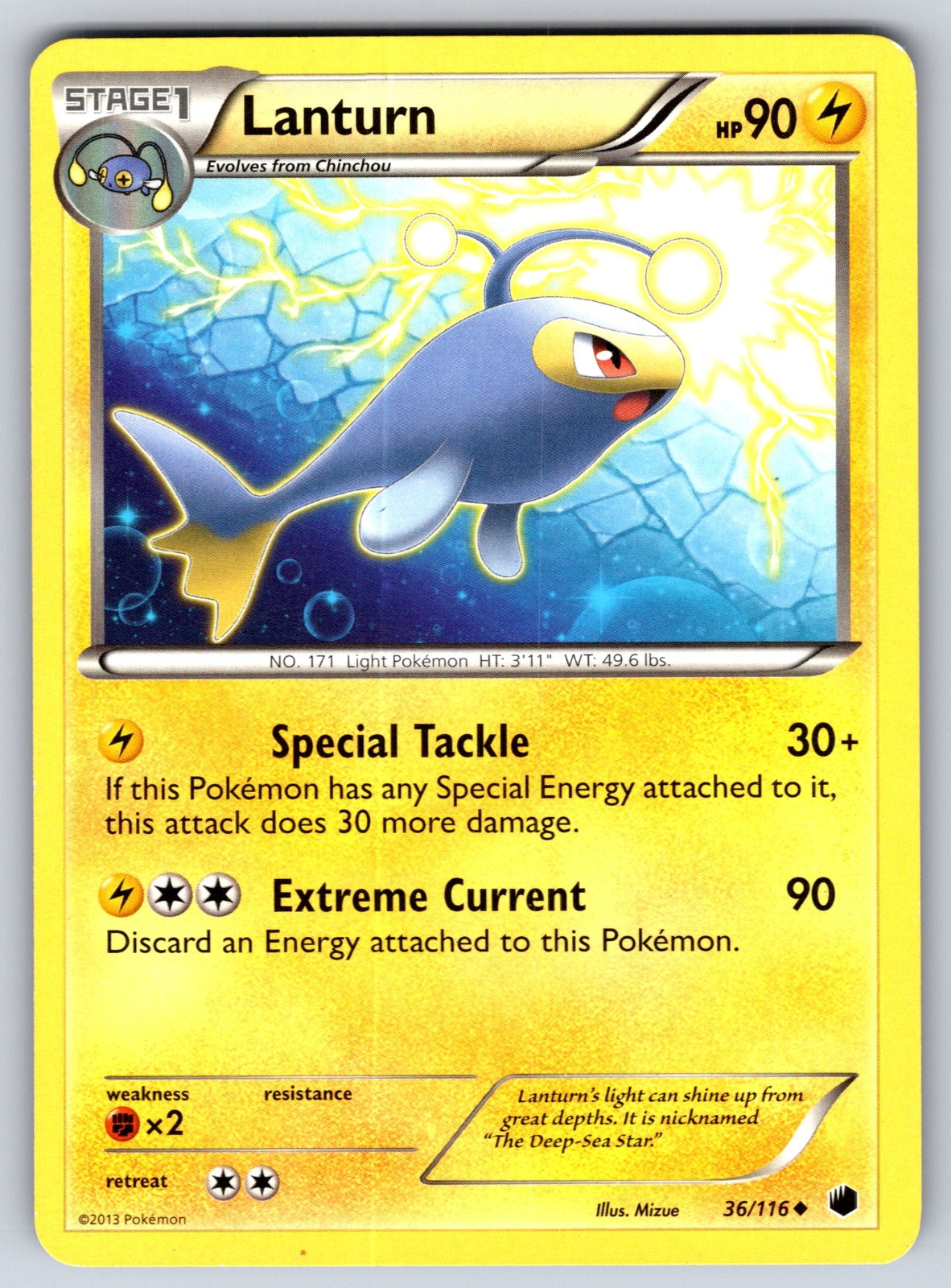 Lanturn Uncommon Plasma Freeze 36/116 LP 2013