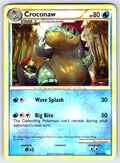 Croconaw Uncommon HeartGold SoulSilver 38/123 LP 2010