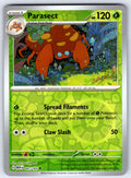 Parasect Reverse Holo Uncommon SV: Scarlet & Violet 151 047/165 NM 2023
