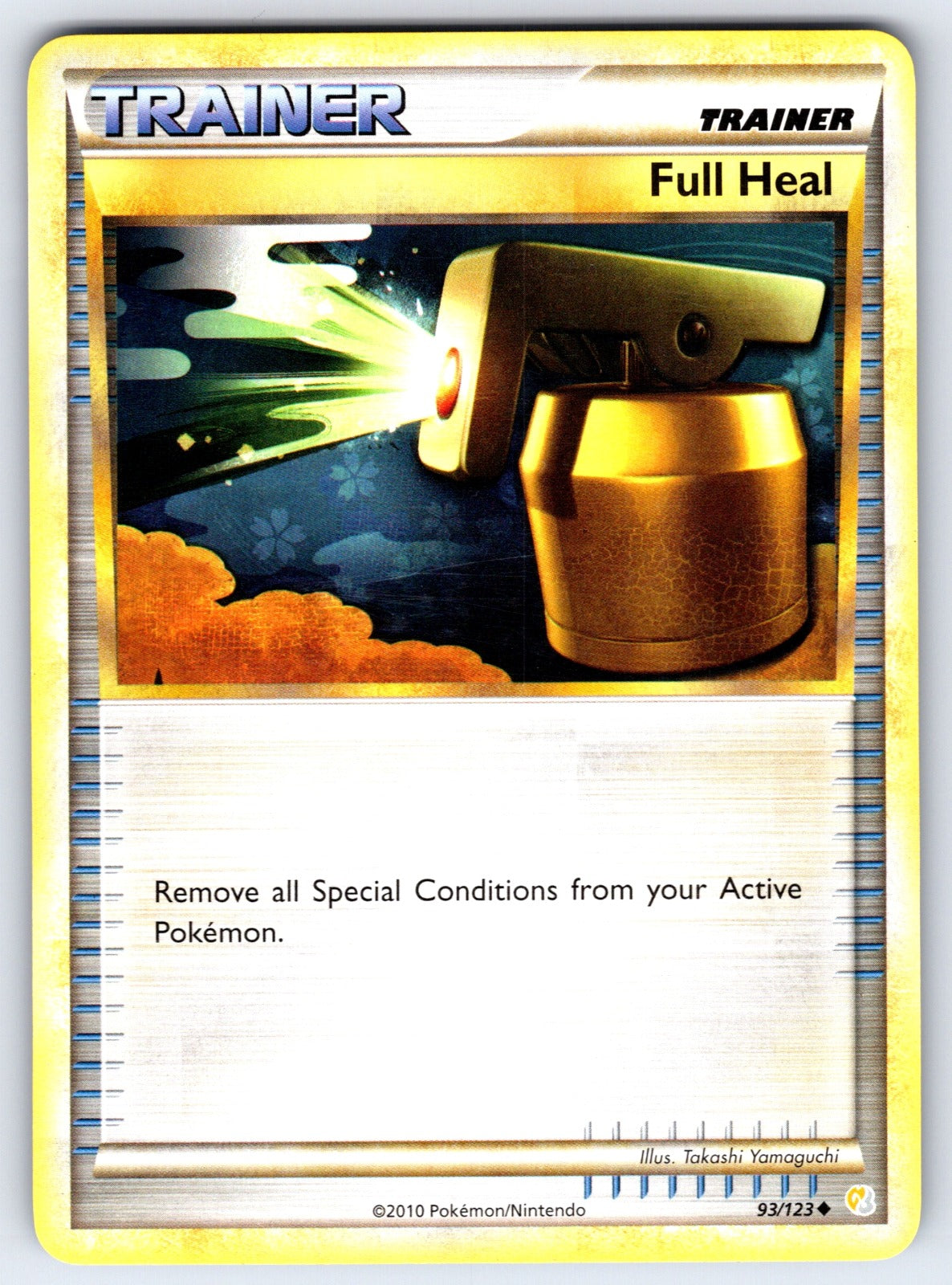 Full Heal Uncommon HeartGold SoulSilver 93/123 LP 2010