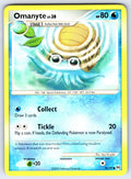 Omanyte Common Arceus 70/99 LP 2009